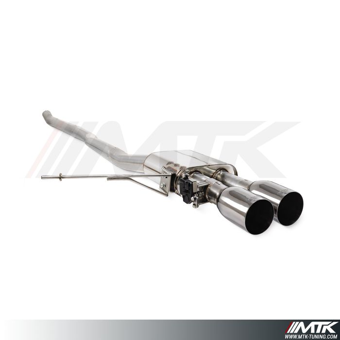 Catback sans tube intermediaire system avec valve Mini Cooper S F56, Non-avec FAP